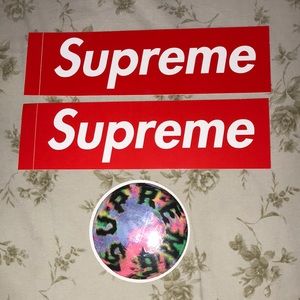 x3 Supreme STICKĖRS🆕